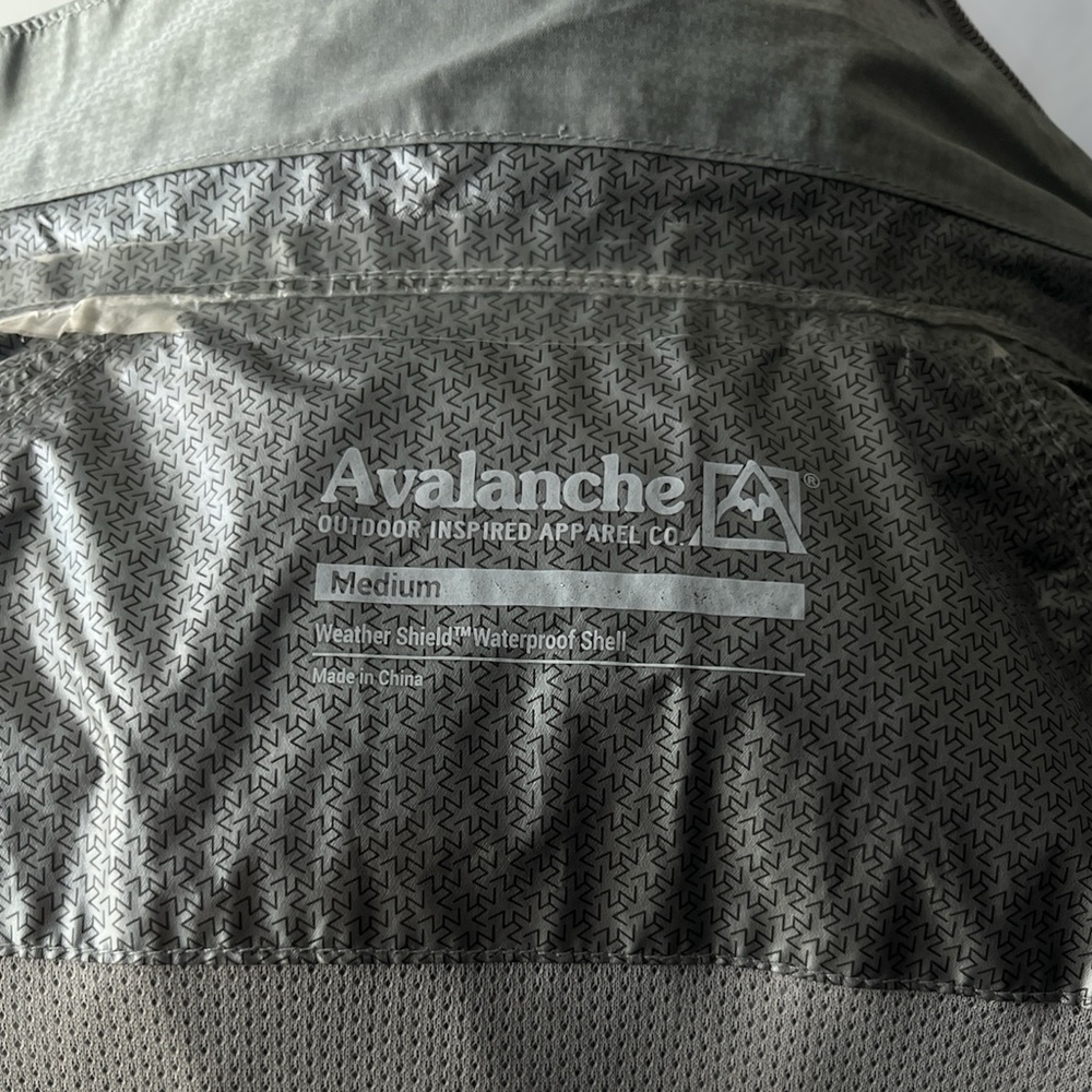 Avalanche Silver Utility Jacket Lightweight/Water… - image 5